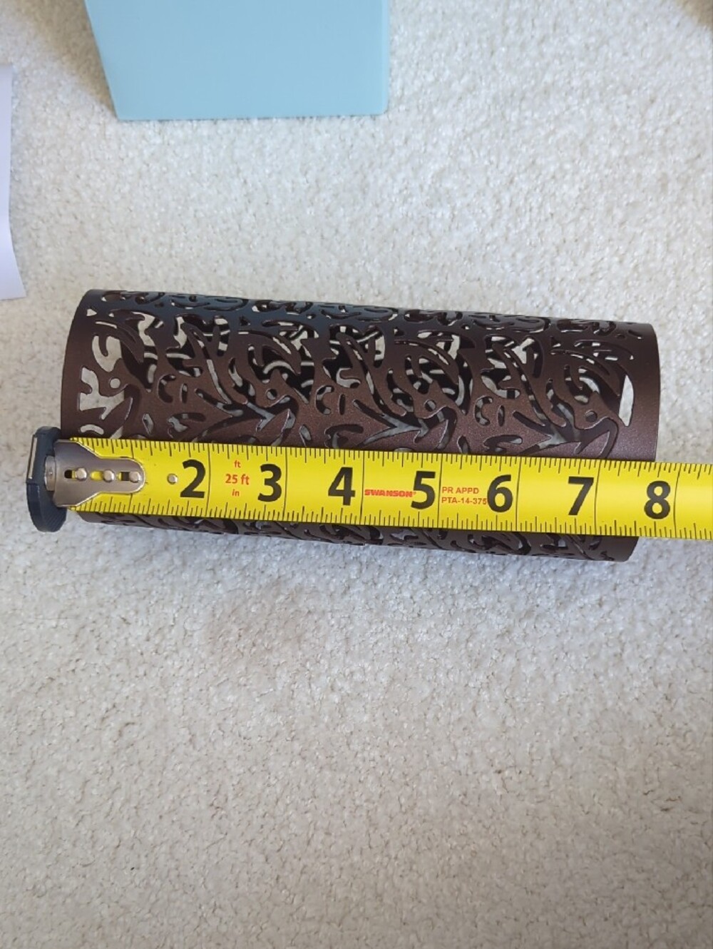 PartyLite Thai Inspiration Medium Pillar Sleeve- Bronze - Picture 4 of 11